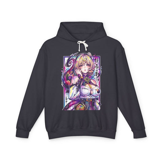 ZZZ Yidhari Elegant Blonde Octopus Thiren Vaporwave Retro CRT Unisex Premium Hoodie