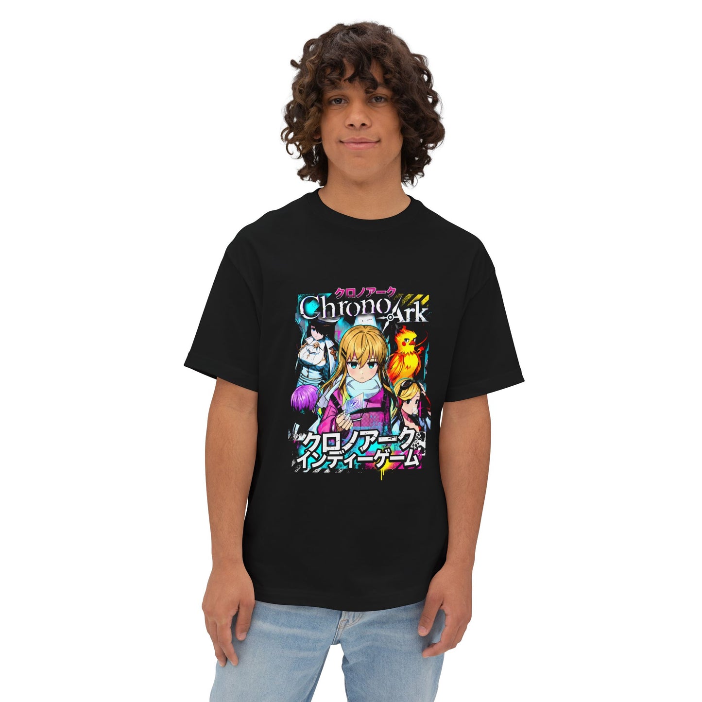 Chrono Ark Cast Anime Gaming Graphic Tee Premium Oversized Unisex T-Shirt