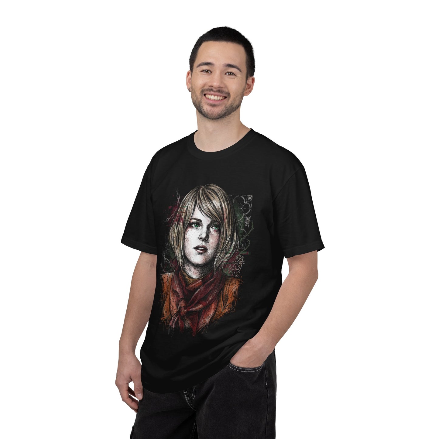 Resident Evil 4 Ashley Graham President's Daughter Kidnapped Design Premium T-Shirt