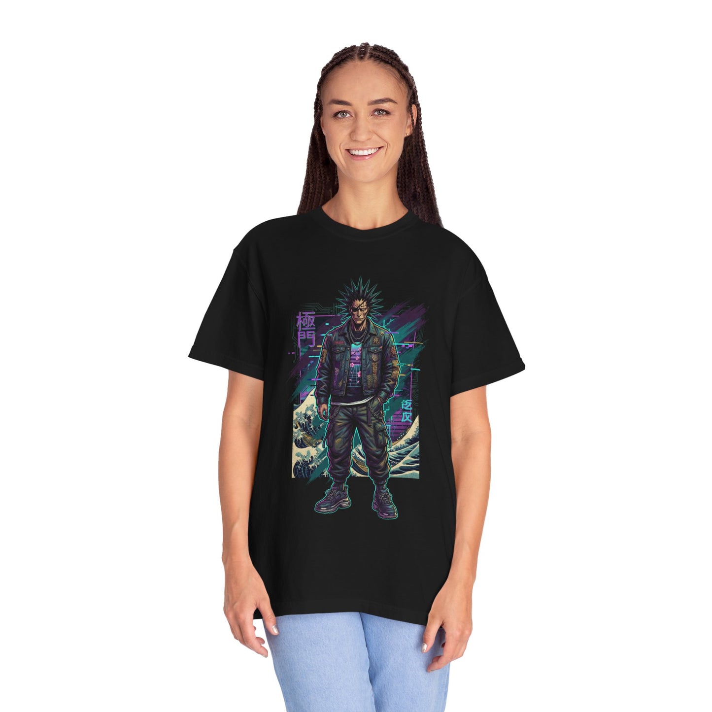 Zaraki Kenpachi Bleach Sword Only Fighter Design Premium T-Shirt