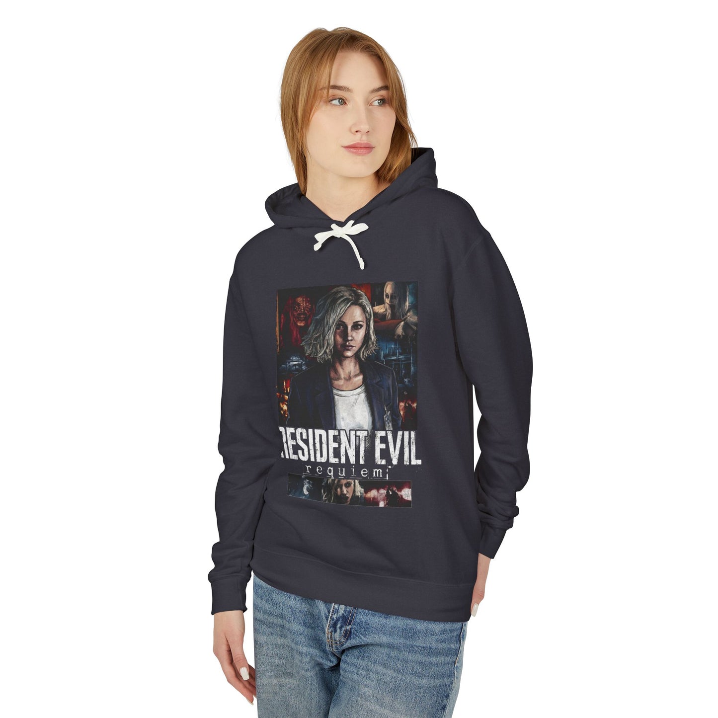 RE Requiem Grace Ashcroft Gameplay Very Bad Day Stealth Design Unisex Premium Hoodie