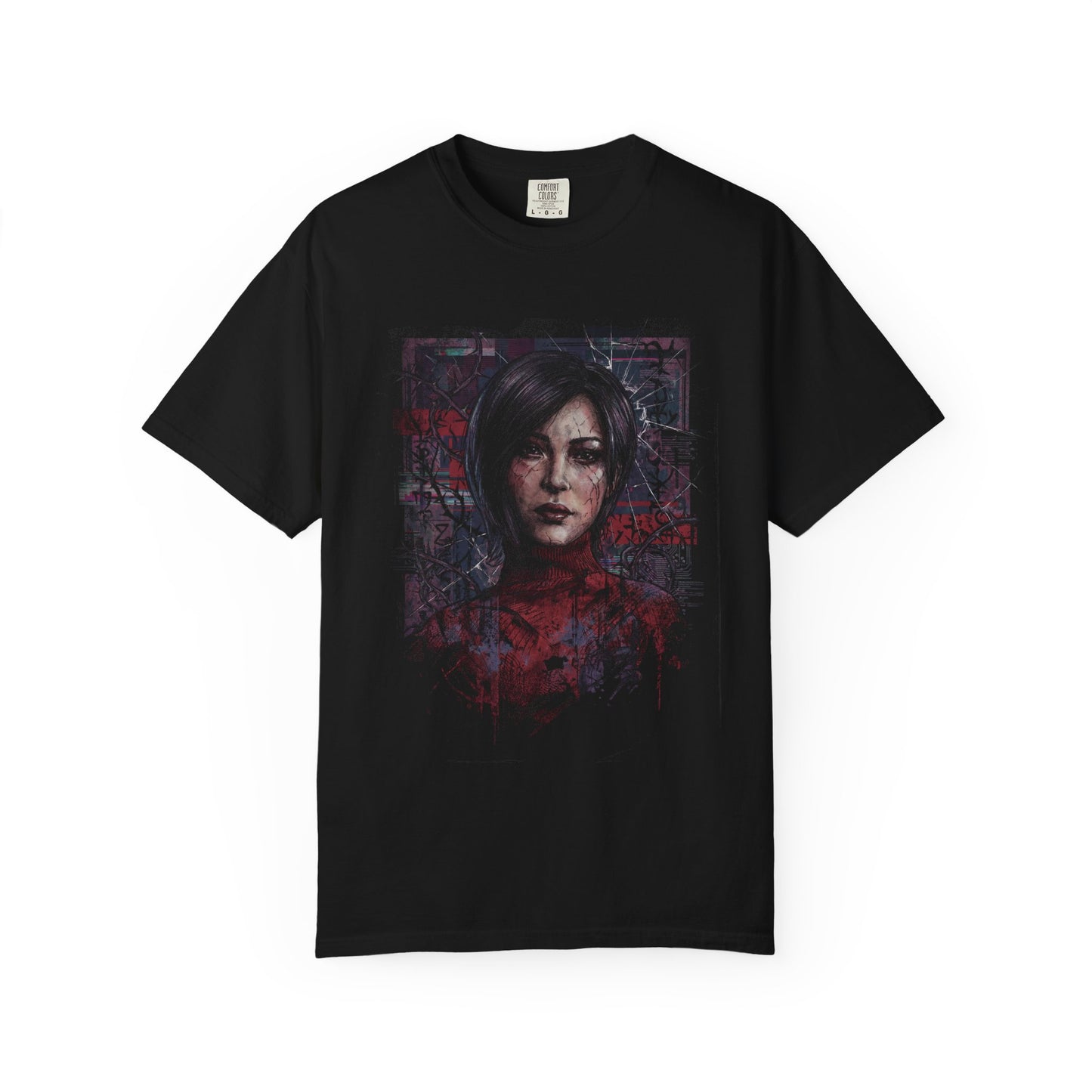 Resident Evil Ada Wong Red Qipao Grapple Escape Icon Premium T-Shirt