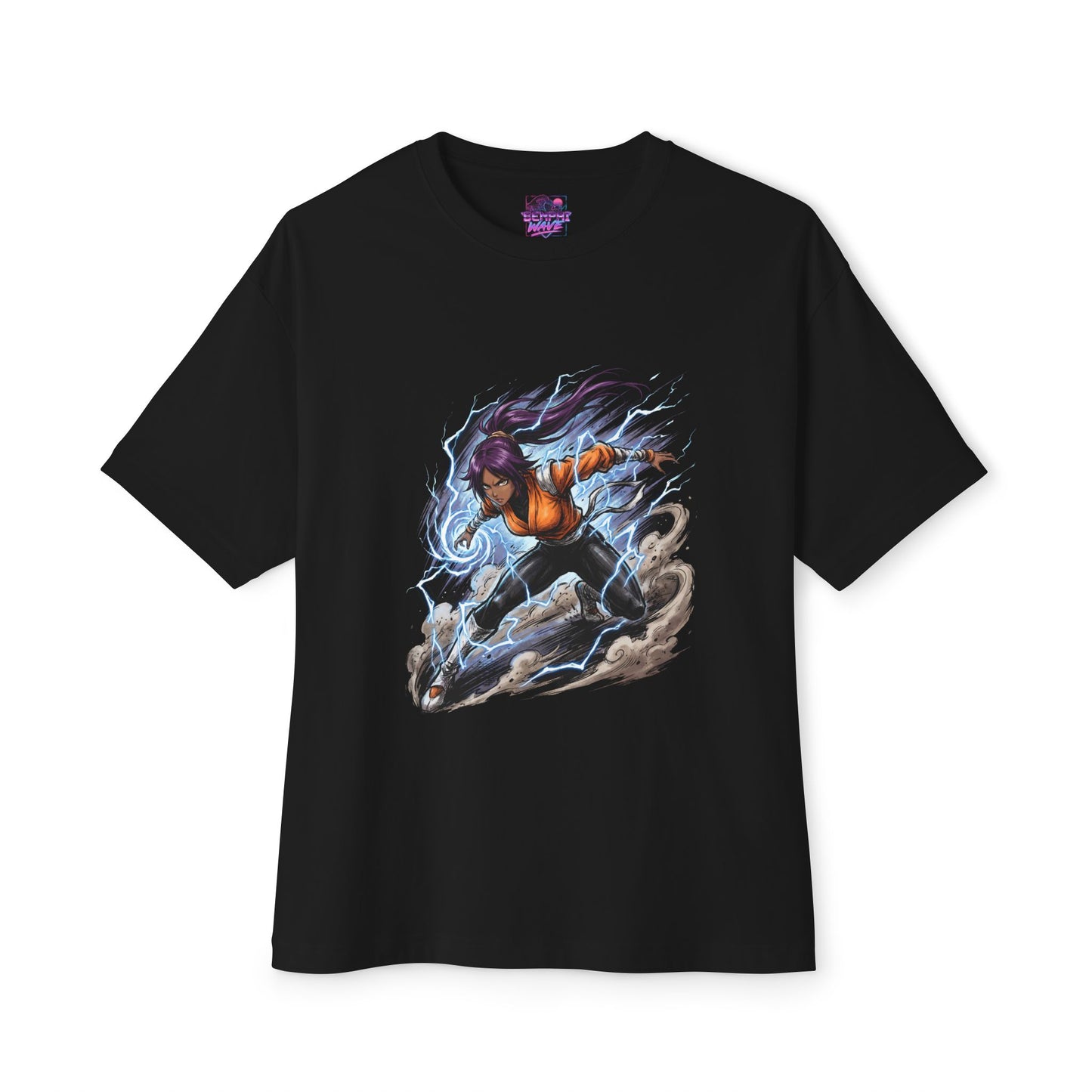 Bleach Yoruichi Shihouin Onmitsukidō Commander Stealth Forces Design Premium Oversized Unisex T-Shirt