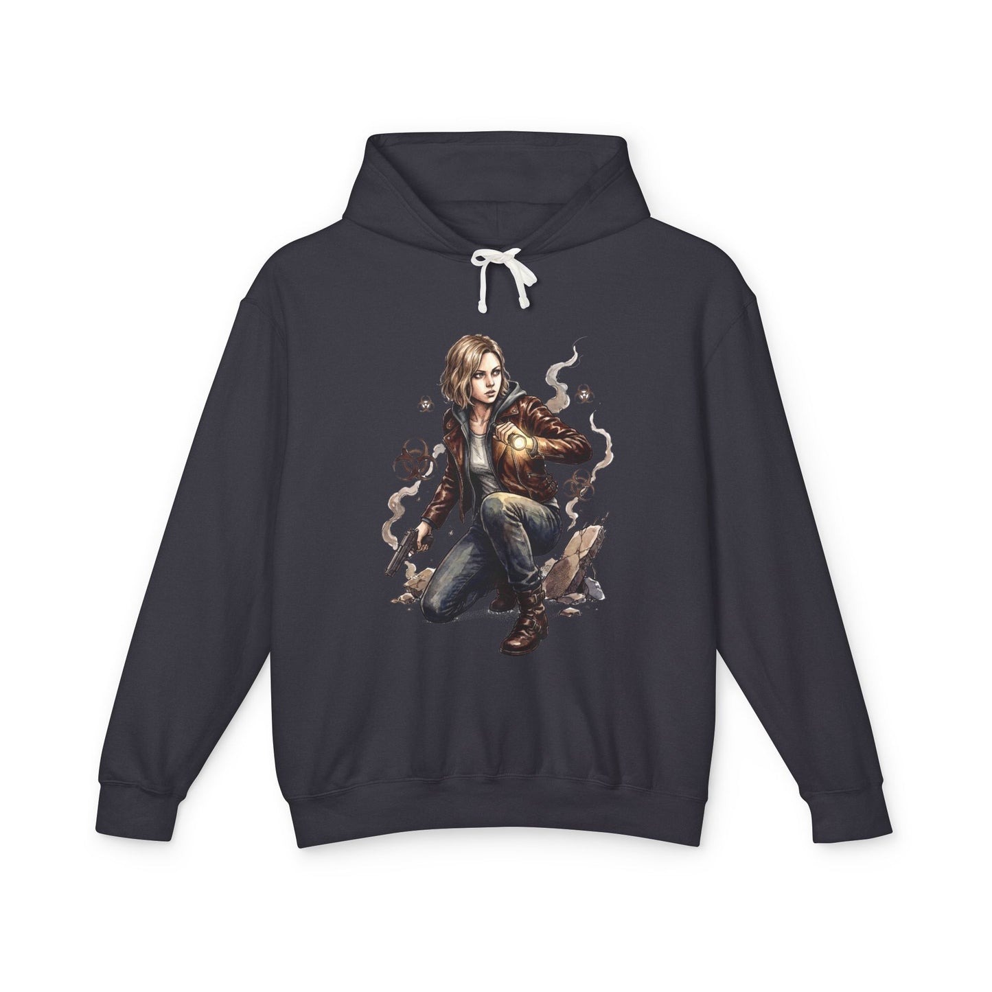 Resident Evil Requiem Grace Ashcroft Powerless Analyst Fear Vibes Unisex Premium Hoodie