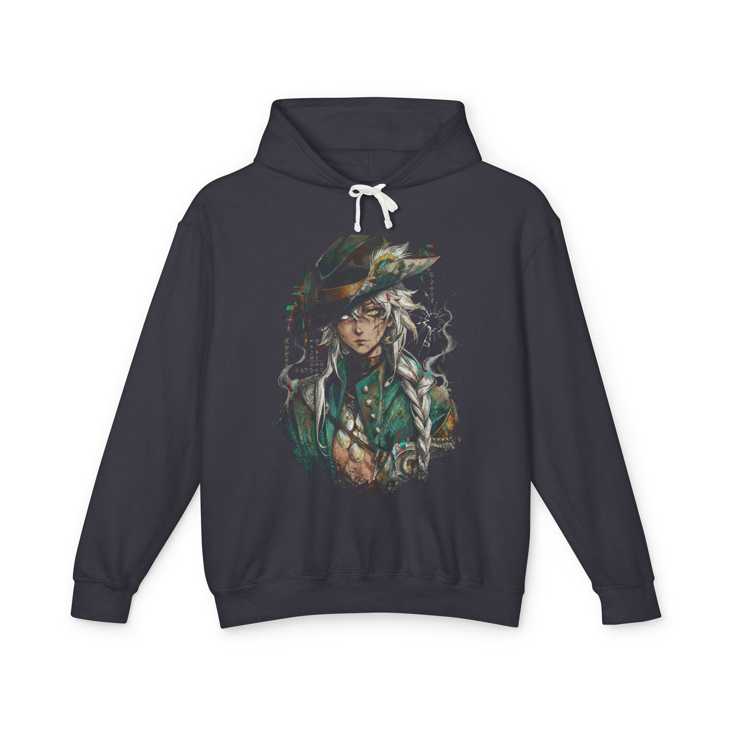 Reverse 1999 Argus Plant Arcanist Cowboy Hunter Design Unisex Premium Hoodie