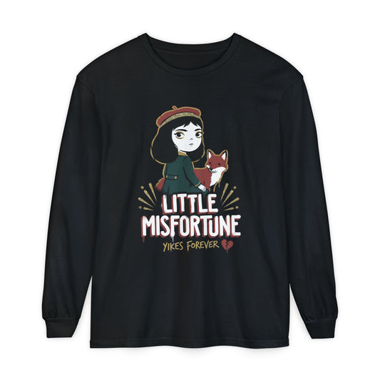 Little Misfortune Fox Friend Logo Long Sleeve Tee