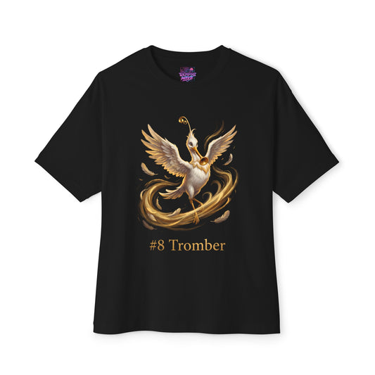 Tromber Aniimo Gold Oil Painting Creature Art - Oversized Premium Tee