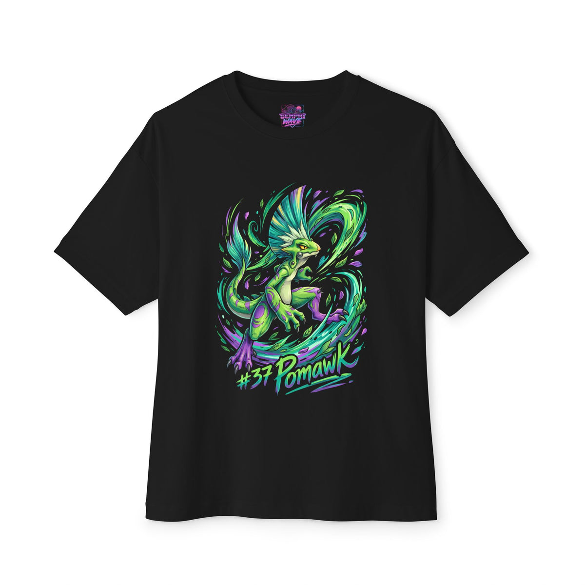 Pomawk Aniimo Elemental Burst Creature Art - Oversized Premium Tee