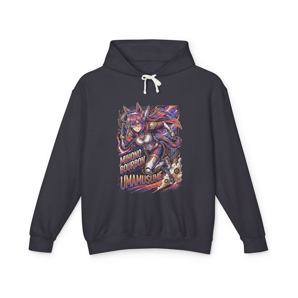 Umamusume Mihono Bourbon Cyborg Armor Fan Art Hoodie