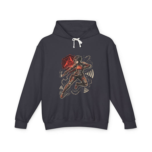 Signalis Elster Ariane Retro Pixel Tragic Embrace Moon Stars Unisex Premium Hoodie