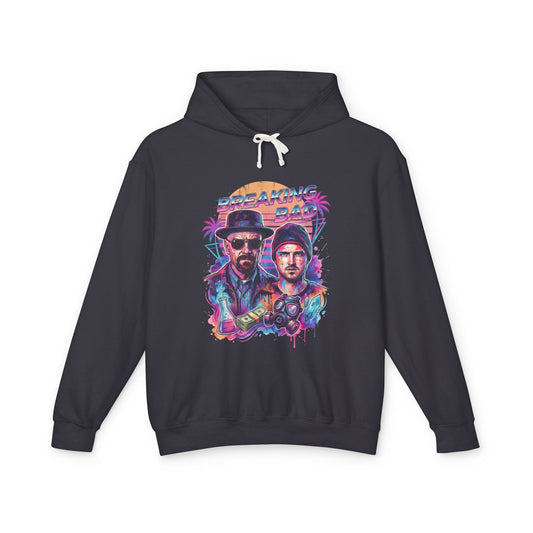 Walter White Jesse Pinkman Breaking Bad Iconic Heisenberg Portrait Unisex Premium Hoodie