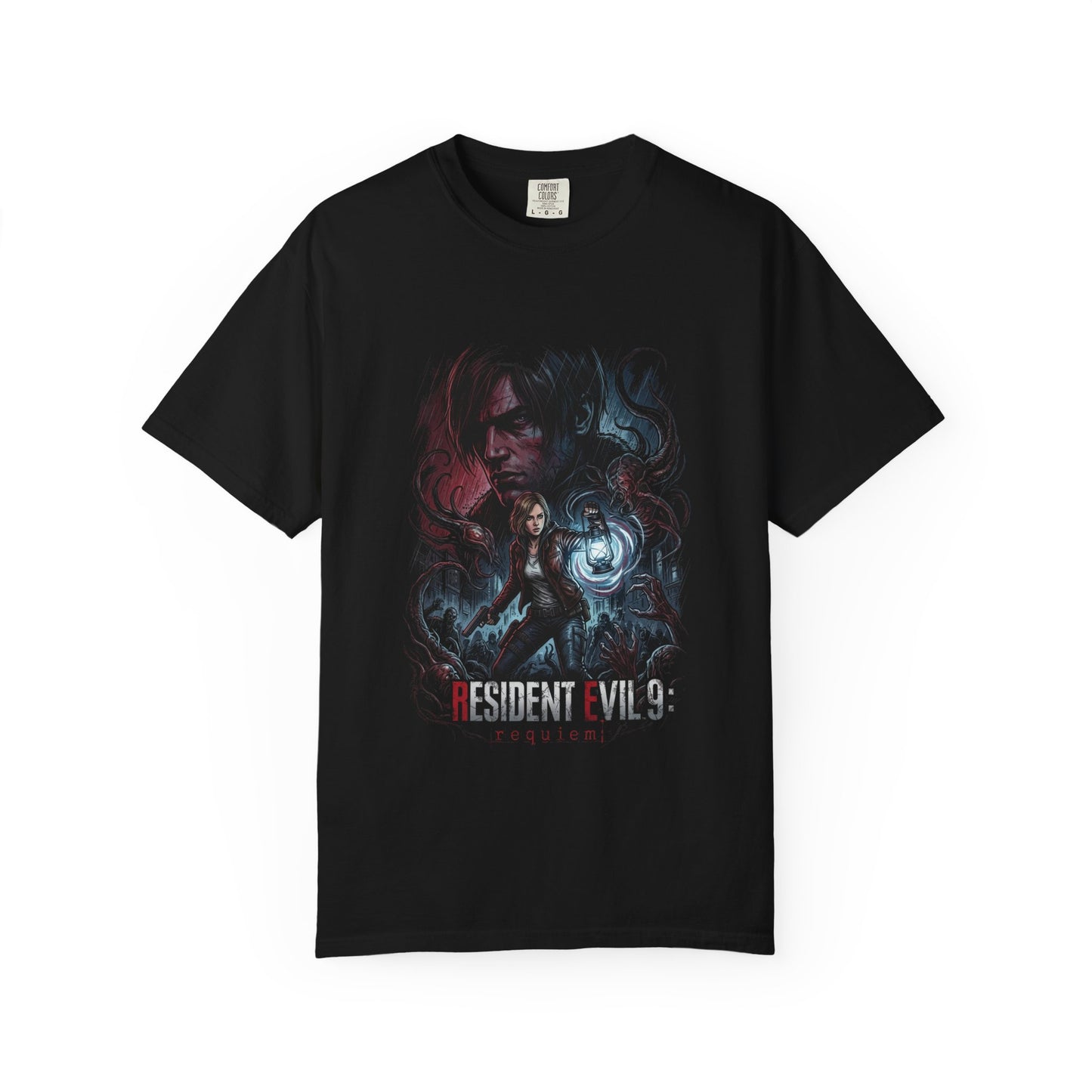 Grace Ashcroft Leon Kennedy Resident Evil 9 Tribute Premium T-Shirt