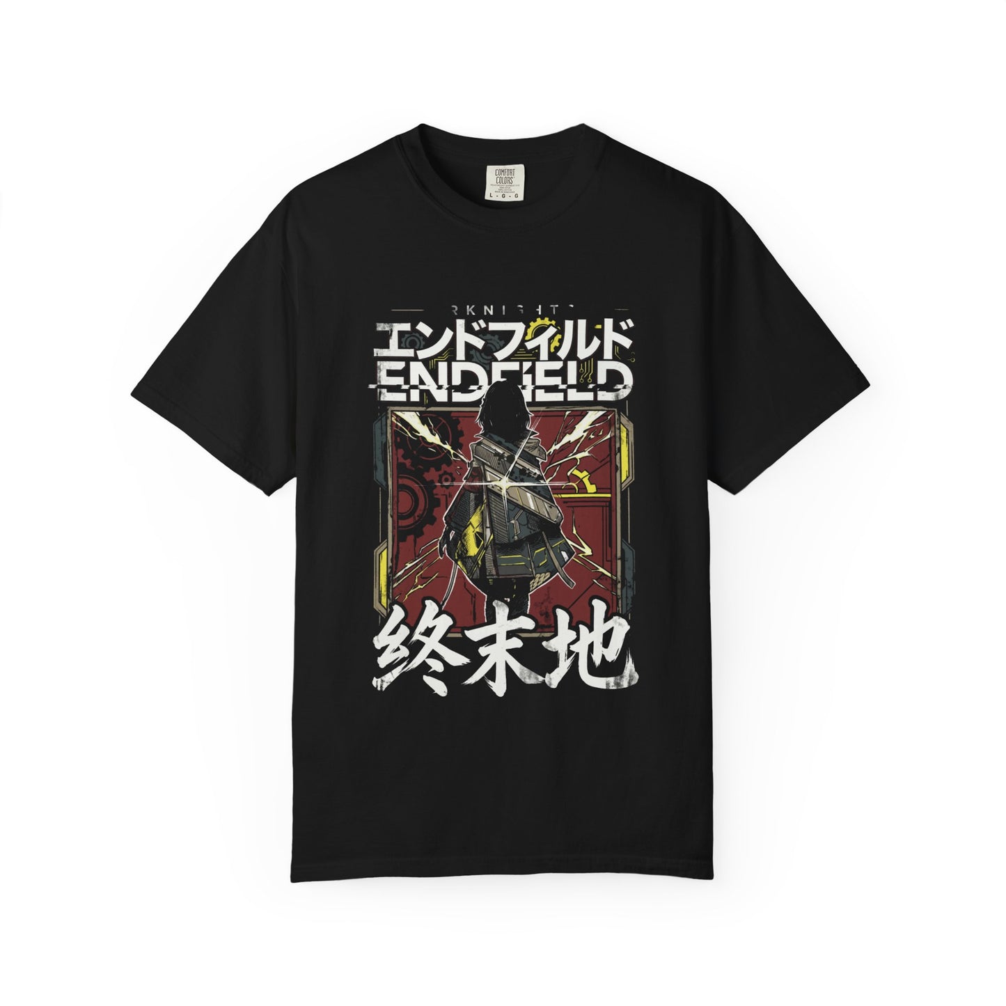 Endfield Arknights Factory Must Grow Meme Retro Pixel Factory Builder Automation Grind Premium T-Shirt