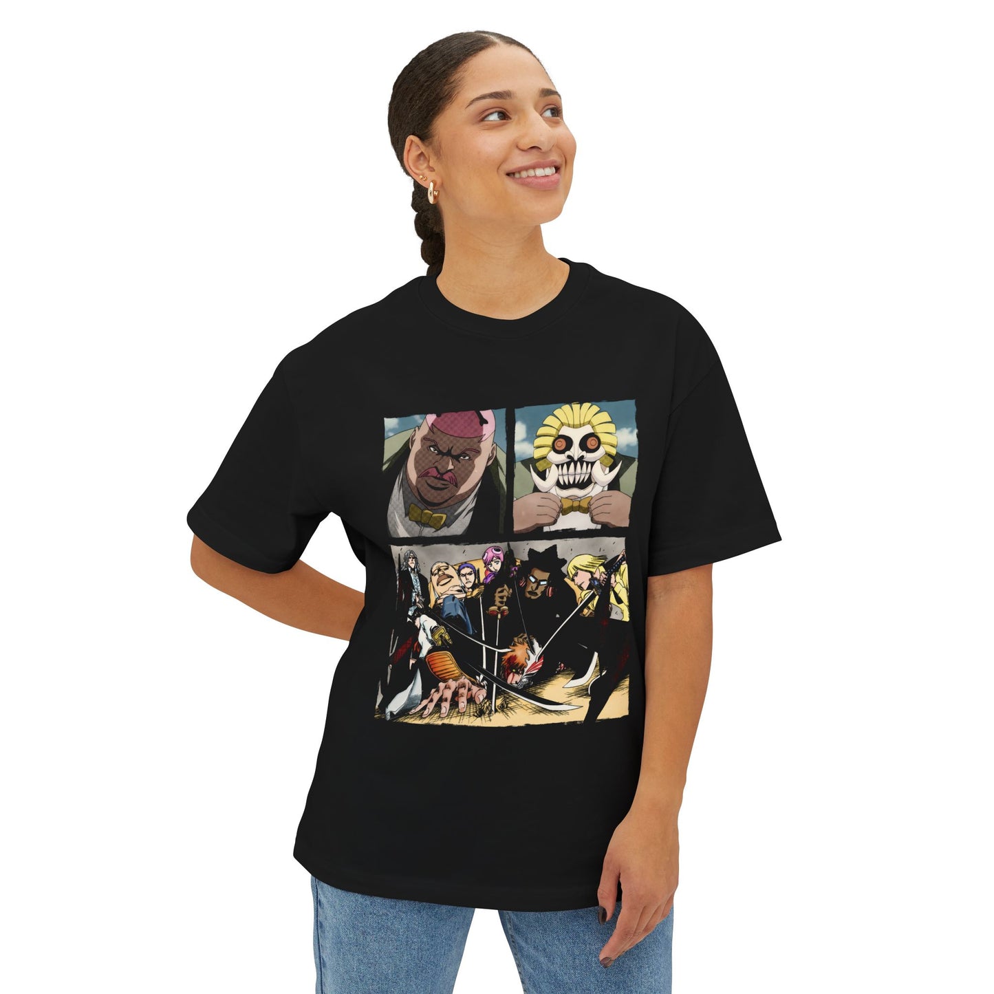 Nnoitra Bleach Bold Anime Character Shirt - Oversized Premium Tee