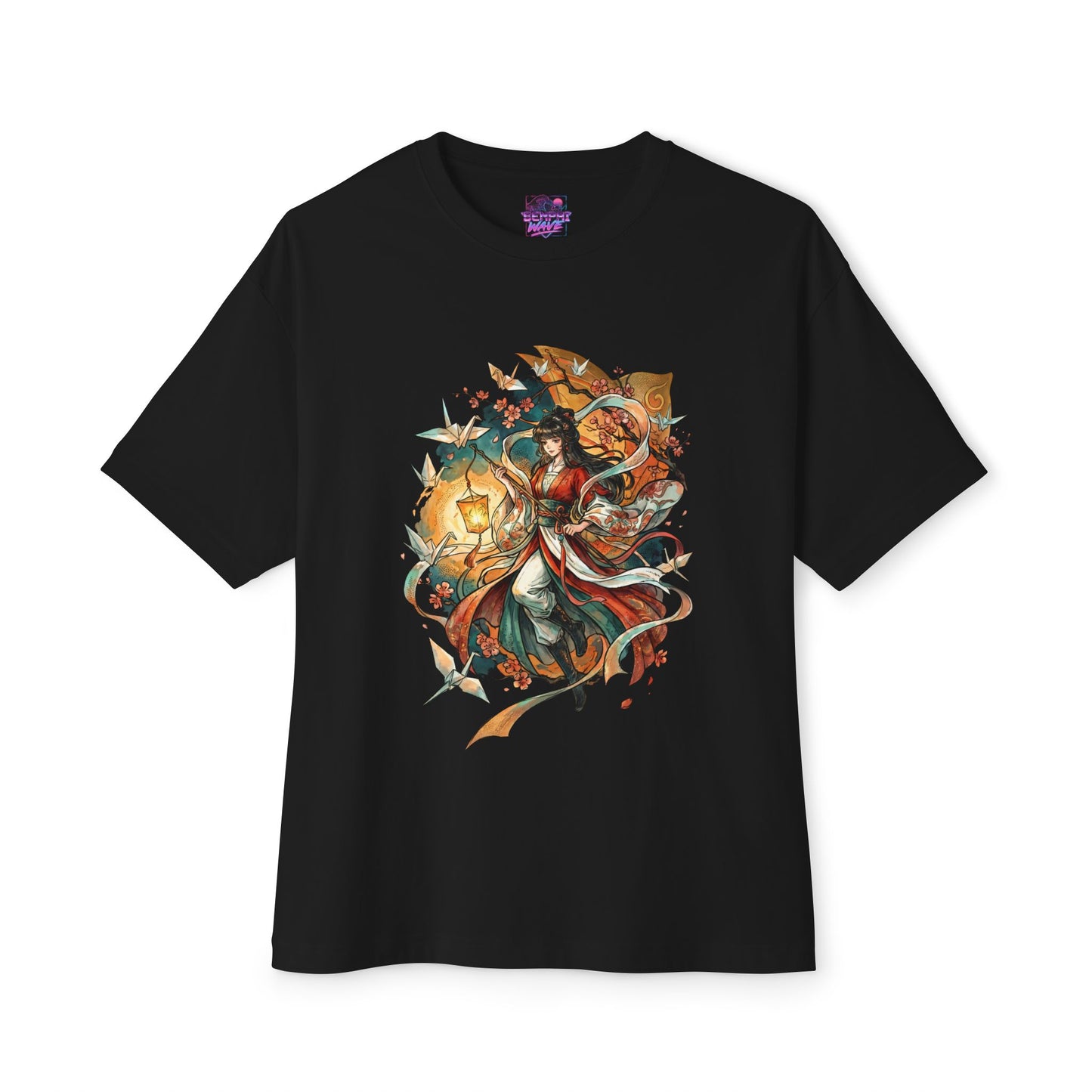 Paper Heron Free as the Clouds – Reverse 1999 Plant DPS Premium Oversized Unisex T-Shirt