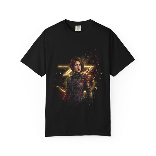 Expedition 33 Maelle Portrait – Virtuoso Stance Burn Nuke DPS Art Premium T-Shirt