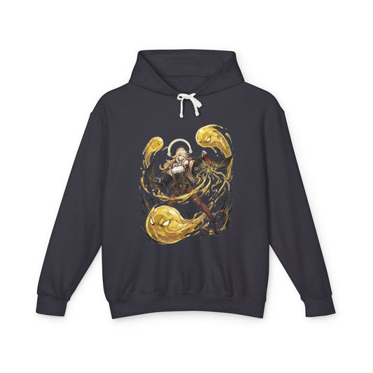 Chaos Zero Nightmare Orlea Halo and Grinning Gold Slimes Fan Art Hoodie