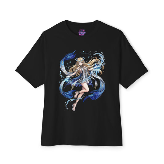 Wuthering Waves Cartethyia Starry Ribbons Fan Art Oversized T-Shirt