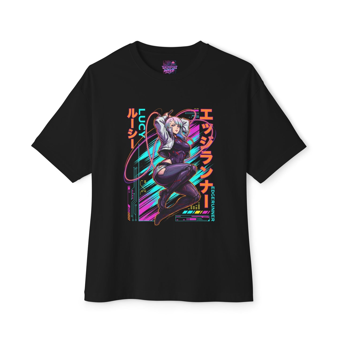 Lucy GG Strive: Monowire Whip & Hacking Queen Premium Oversized Unisex T-Shirt
