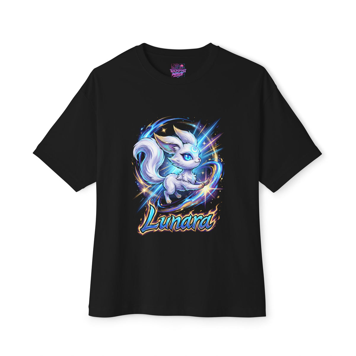 Lunara Aniimo Elemental Burst Creature Art - Oversized Premium Tee
