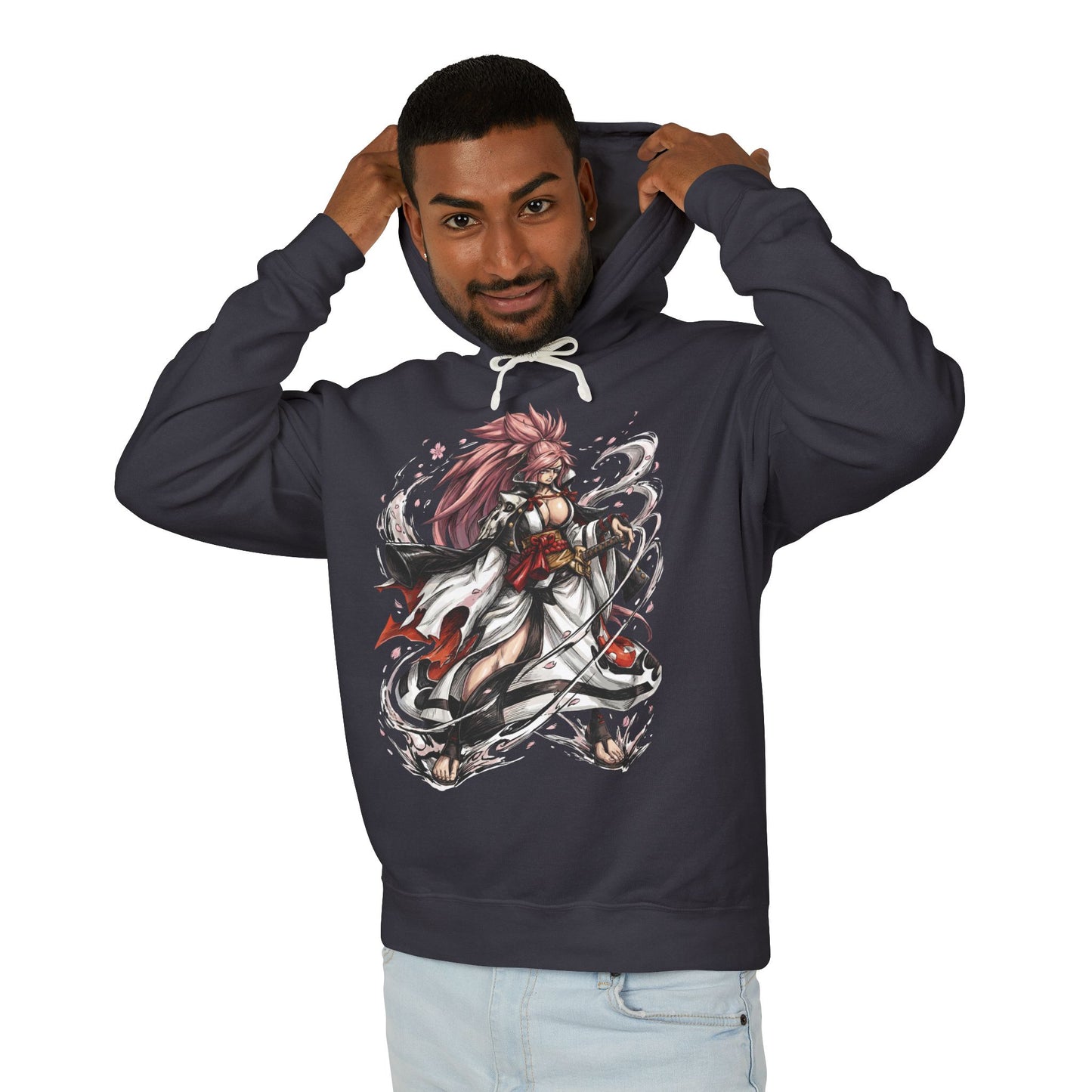 Baiken Guilty Gear: Japanese Descent Swordswoman Unisex Premium Hoodie