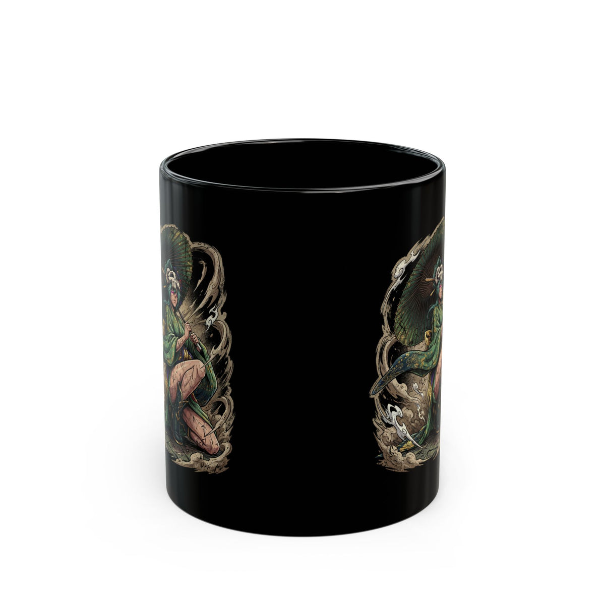 Nelliel Tu Gamuza Bleach Brave Souls Parasol Black Mug