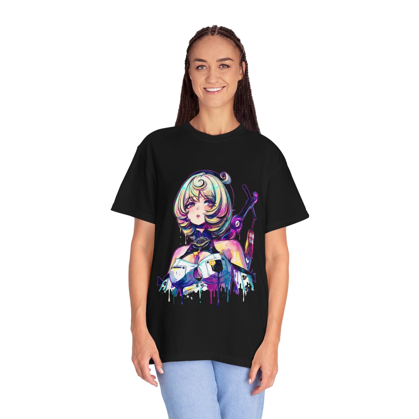 Zenless Zone Zero Yidhari Murphy Vaporwave Aesthetic Design Premium T-Shirt