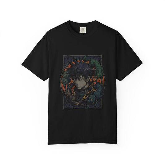 Jujutsu Kaisen Megumi Fushiguro Divine Dog Totality Design Premium T-Shirt