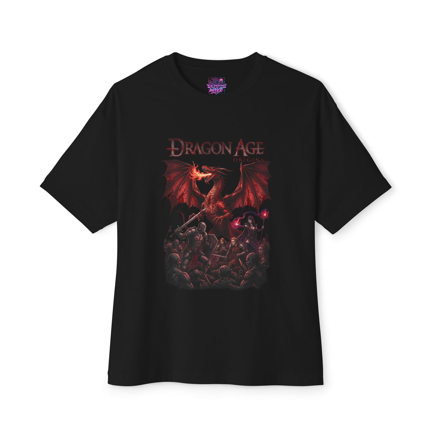 Dragon Age Origins: Grey Wardens Stand Against the Blight Premium Oversized Unisex T-Shirt