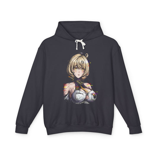 ZZZ Yidhari Ice Attribute Rupture Strike Vaporwave Palm Sunset Unisex Premium Hoodie