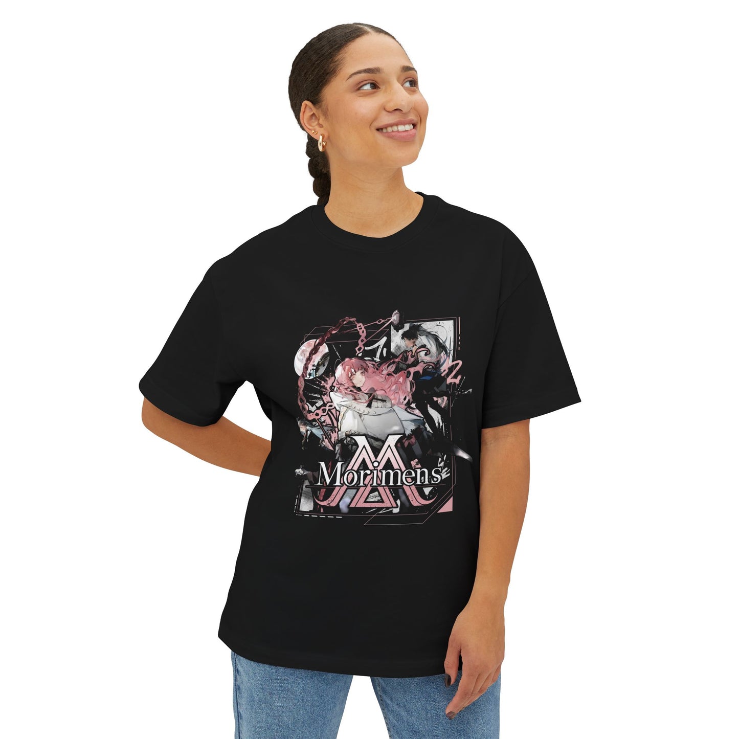 Morimens Sinner Anime Gaming Graphic Tee Premium Oversized Unisex T-Shirt