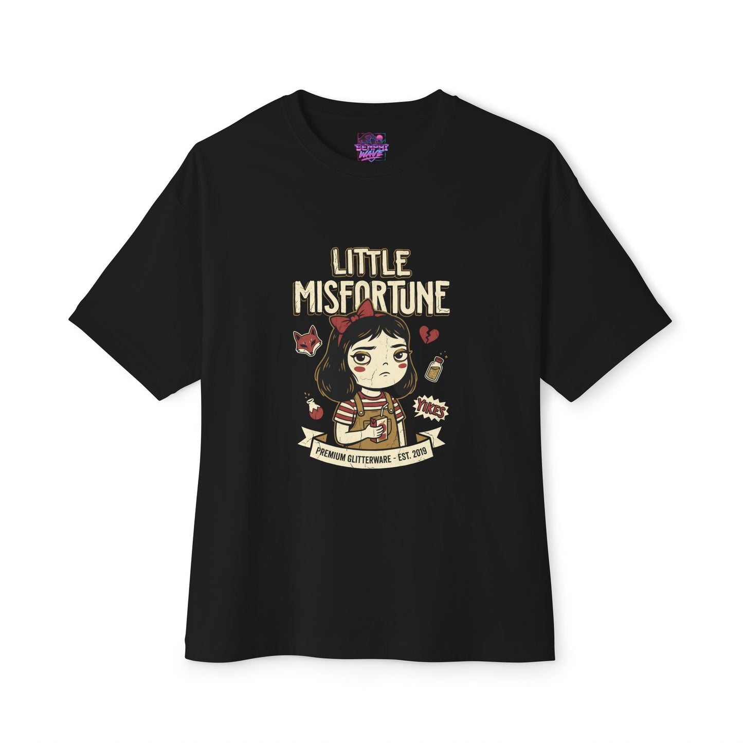 Little Misfortune: Eternal Happiness Prize for Mommy Premium Oversized Unisex T-Shirt
