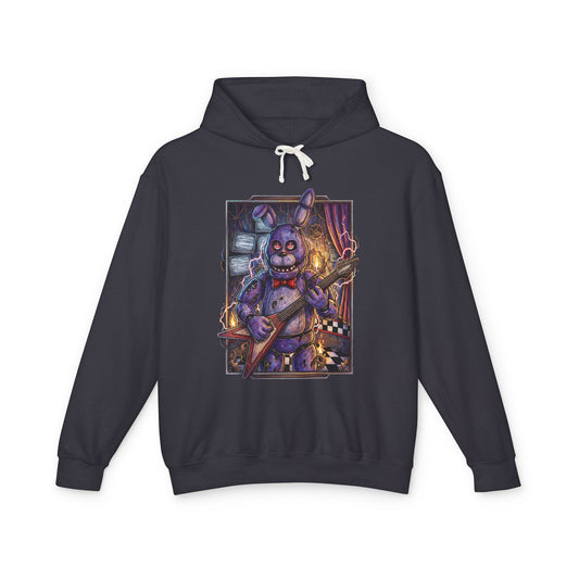Classic Bonnie Red Bowtie FNAF Fan Art Unisex Premium Hoodie