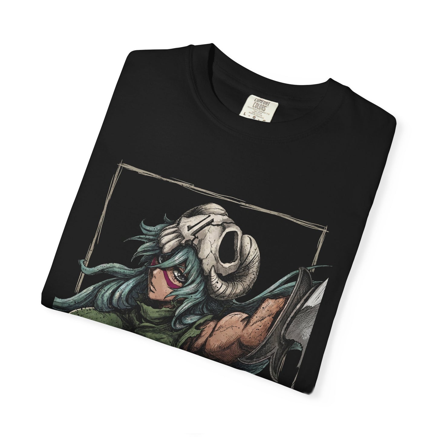 Green Hair Arrancar Warrior Nelliel Tu Gamuza Premium T-Shirt