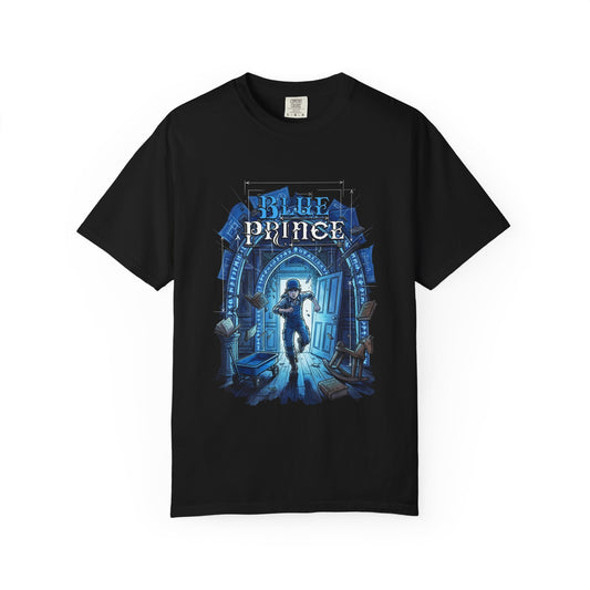 Blue Prince Mt Holly Manor Puzzle Game Fan Art Premium T-Shirt