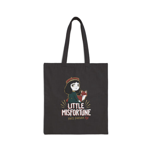 Little Misfortune Fox Friend Logo Tote Bag