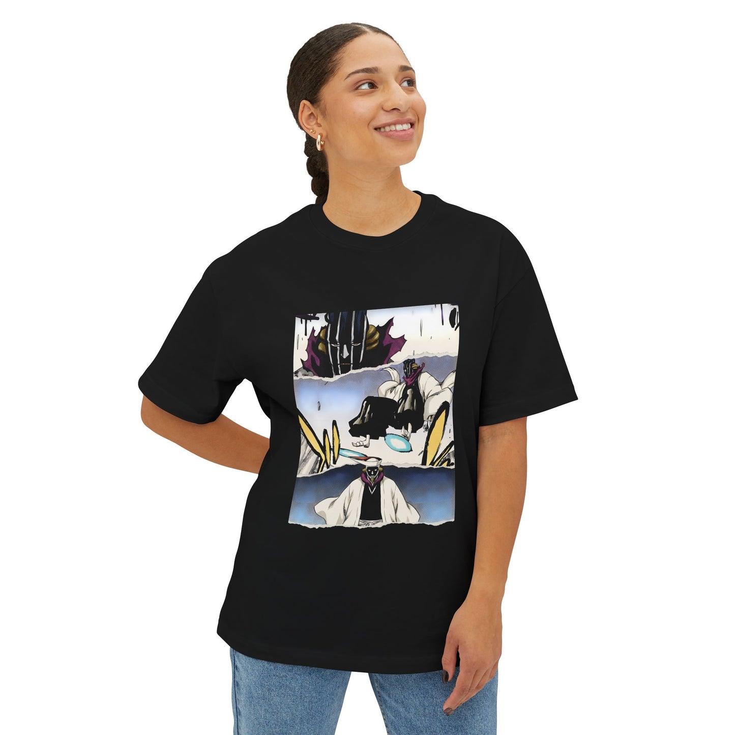 Rukia Kuchiki Bleach Epic Anime Graphic Streetwear Tee - Oversized Premium Tee