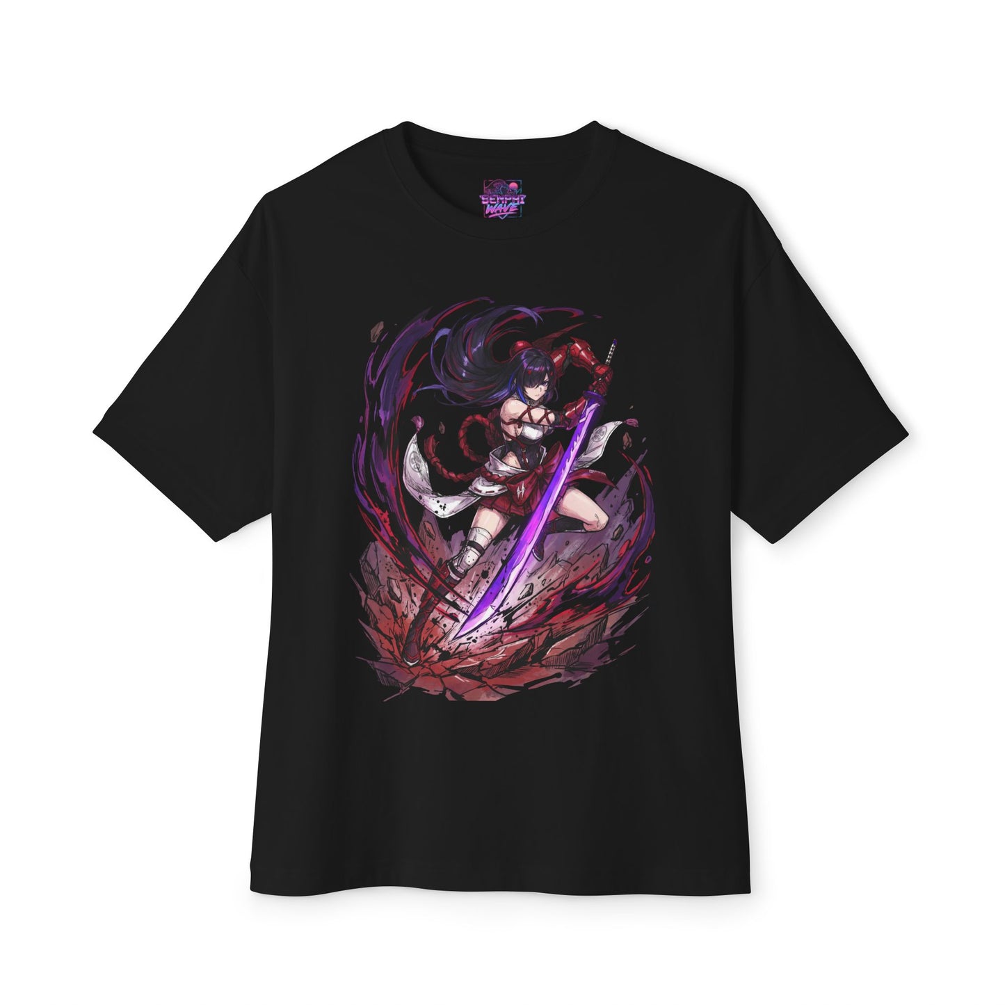 Shaman Swordswoman Chizuru Chaos Zero Premium Oversized Unisex T-Shirt