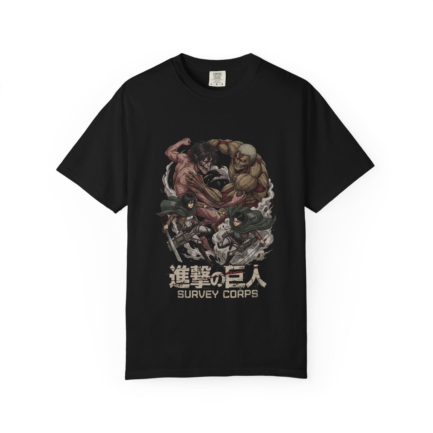 Shingeki no Kyojin All Important Titans Artwork Premium T-Shirt