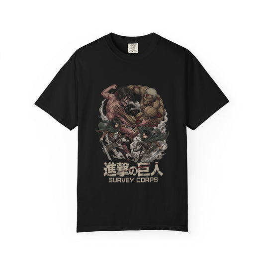 Shingeki no Kyojin All Important Titans Artwork Premium T-Shirt