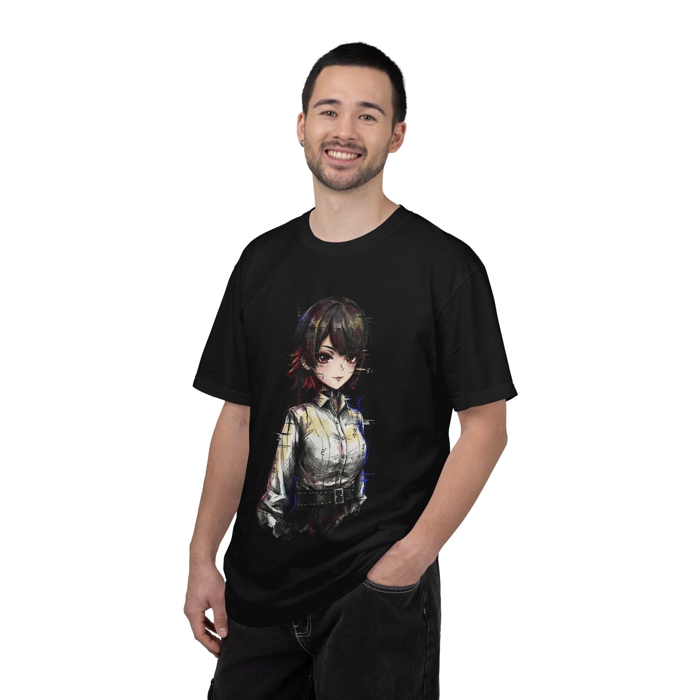 Ellen Joe ZZZ Sharp Scissors Ice Burst Portrait Premium T-Shirt