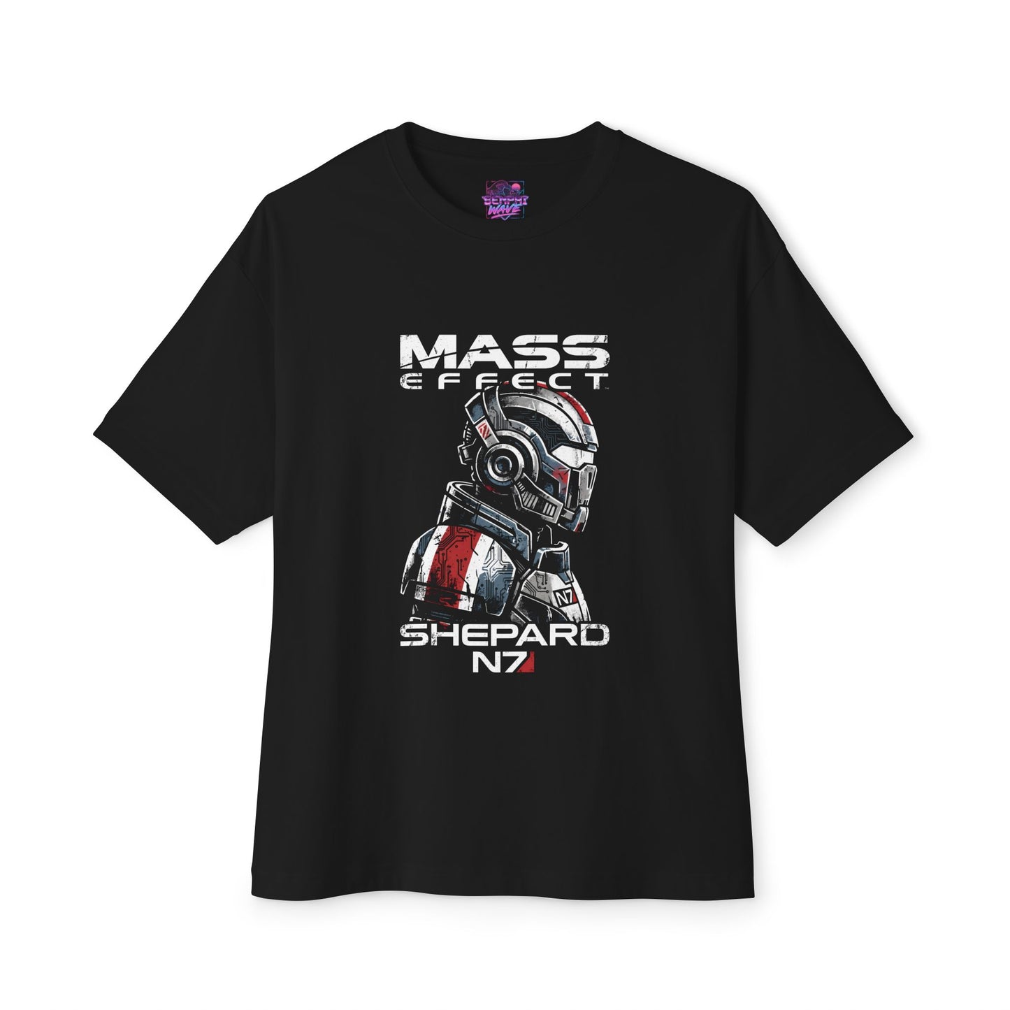 Commander Shepard Legendary Spectre Hero of the Citadel Mass Effect Premium Oversized Unisex T-Shirt