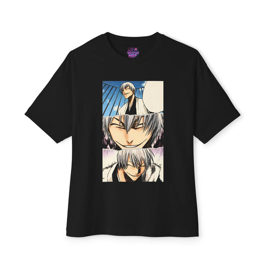 Gin Ichimaru Bleach Anime Streetwear Graphic Tee - Oversized Premium Tee