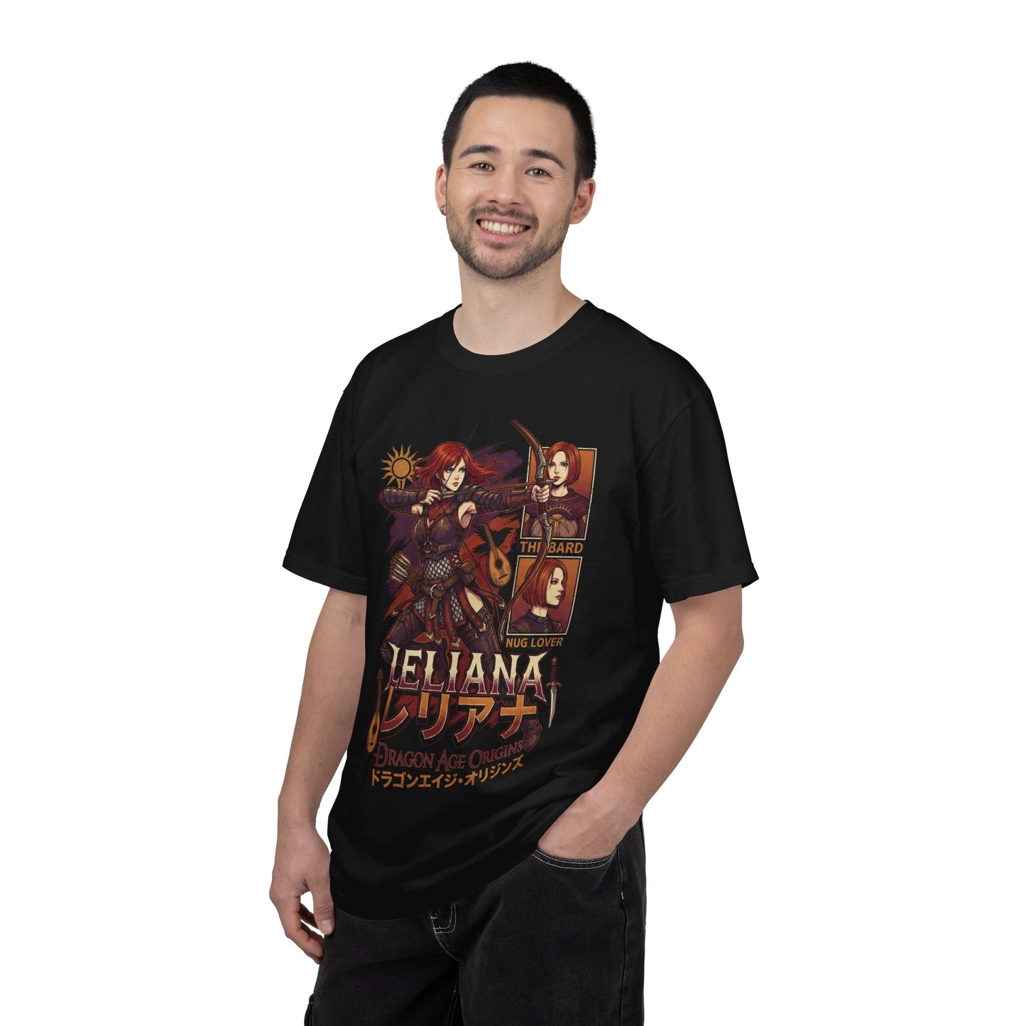 Leliana Witch of the Wilds No More – Faith & Blades Premium T-Shirt