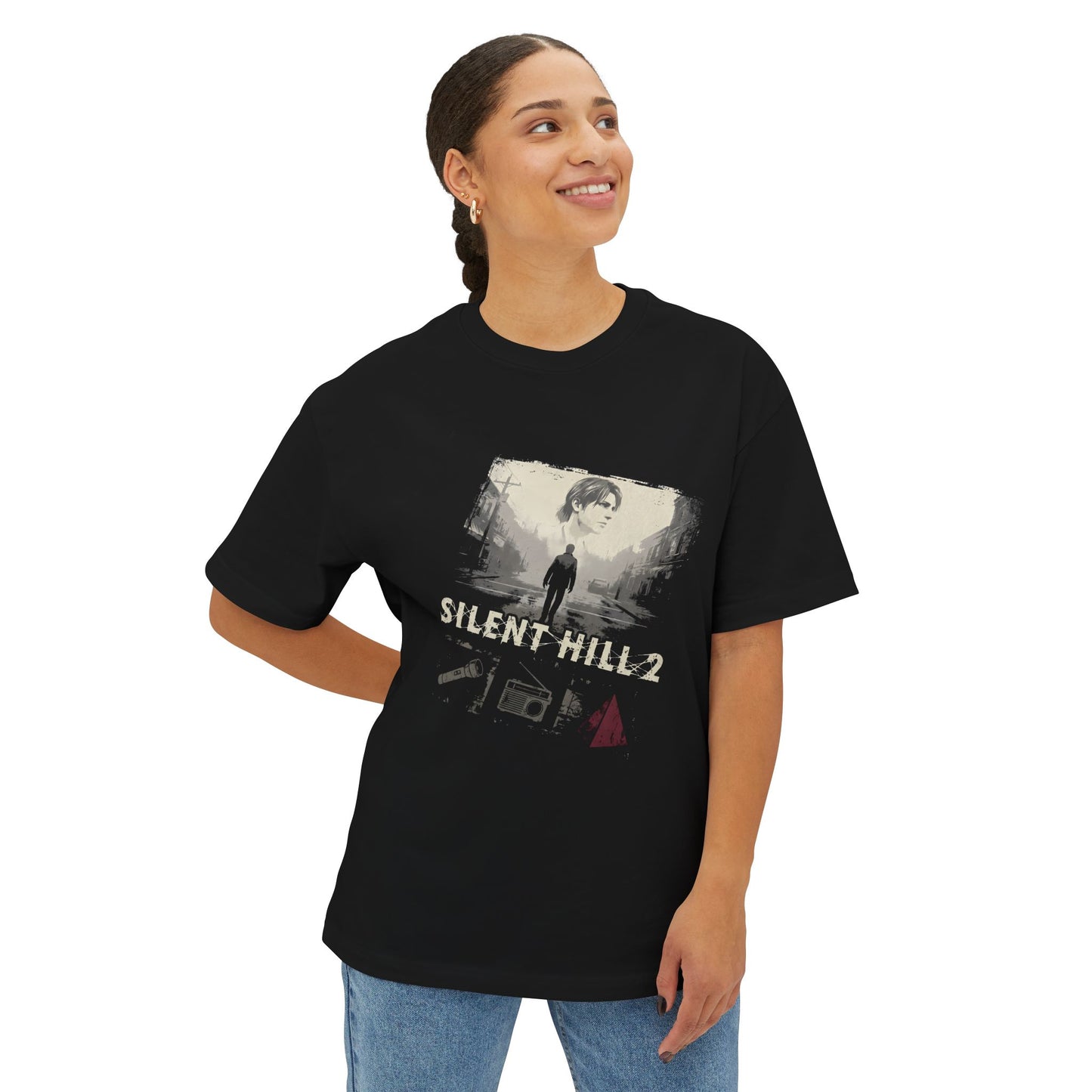 Silent Hill 2: Restless Dreams Pyramid Head Premium Oversized Unisex T-Shirt