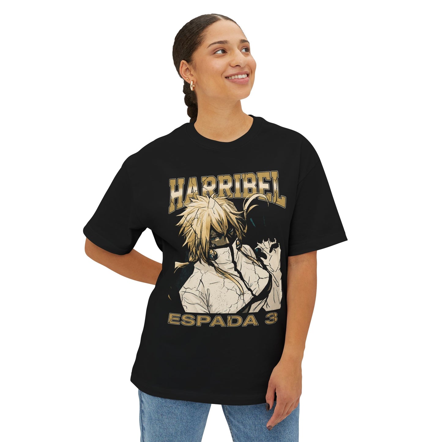 Tia Halibel Bleach Soul Reaper Retro Bootleg Tee - Oversized Premium Tee