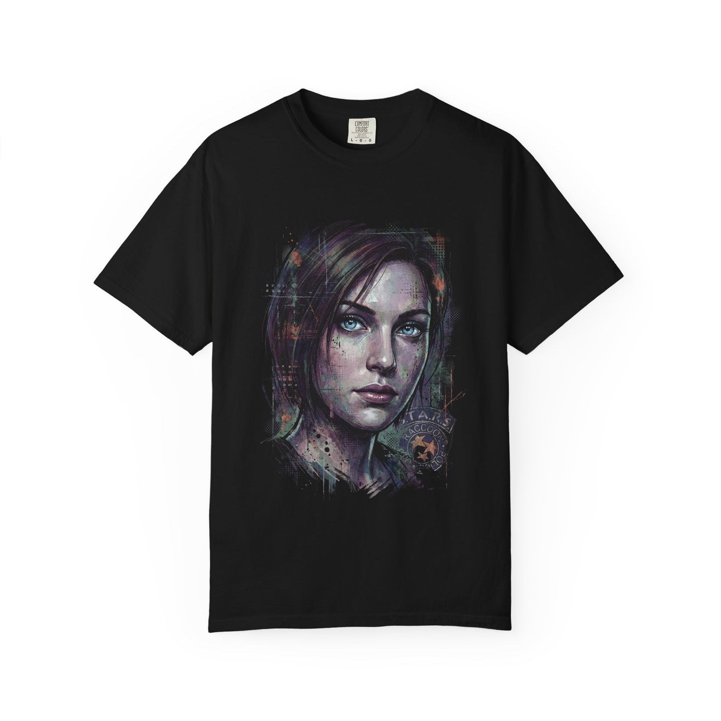 Jill Valentine RE Remake STARS Uniform Zombie Fight Icon Premium T-Shirt