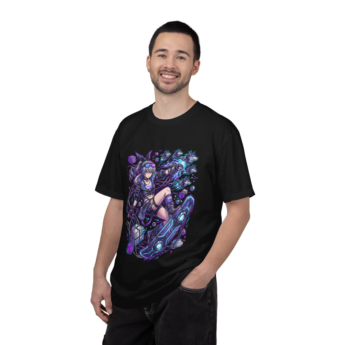 Silver Wolf Honkai Star Rail: Stellaron Hunter Hacker Premium T-Shirt
