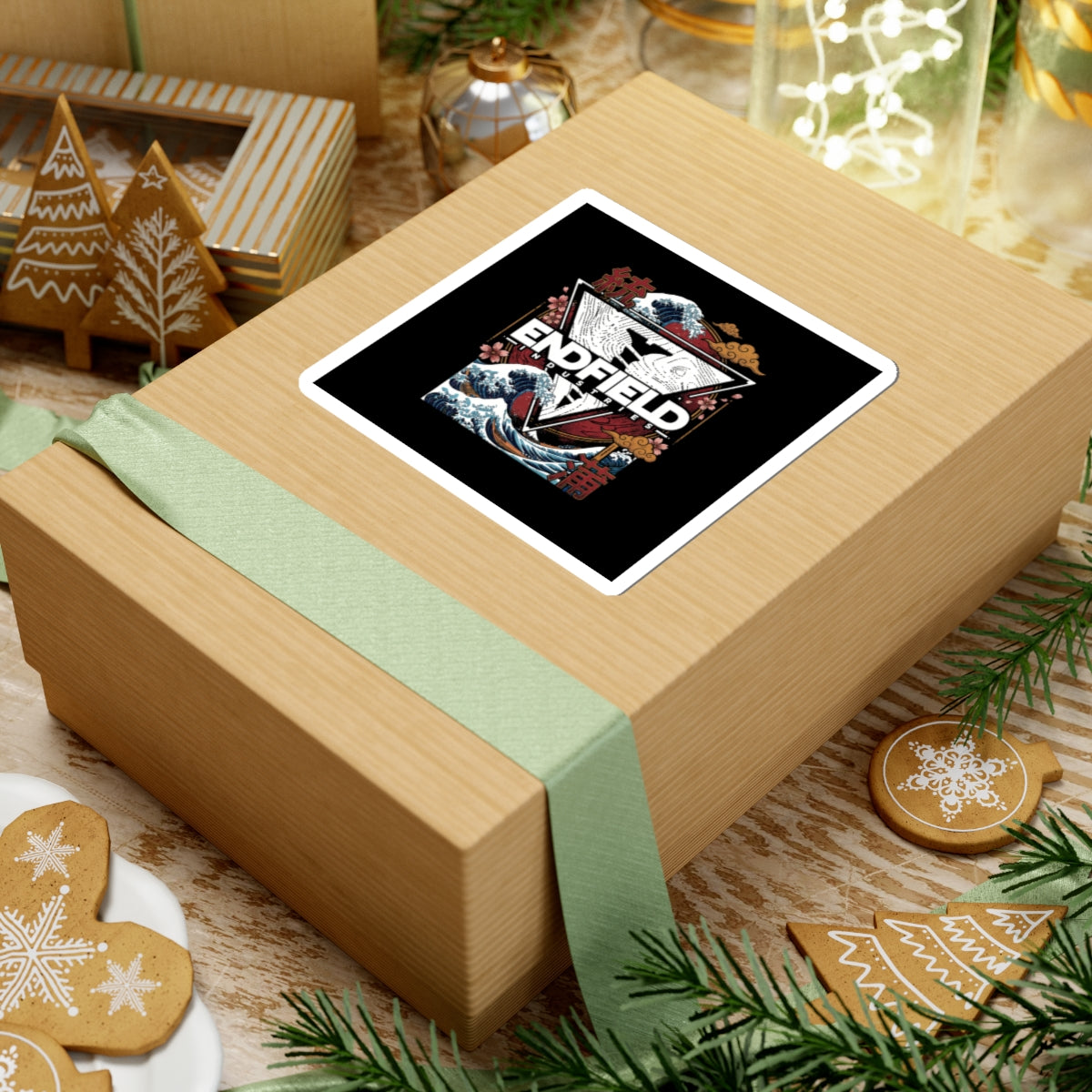 Arknights Endfield Industries Great Wave Crest Sticker