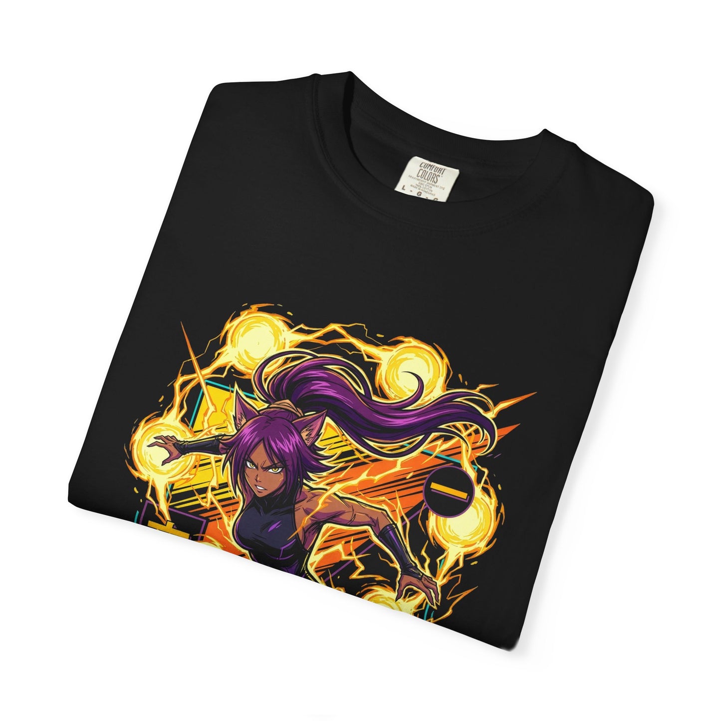 Yoruichi Shihouin Bleach Stealth Forces Leader Former Captain Portrait Premium T-Shirt